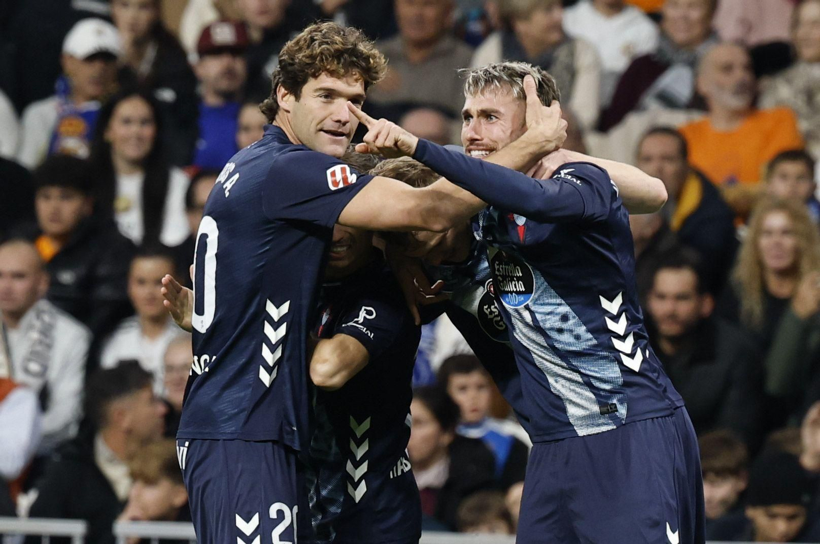 Las fotos de la derrota del Real Madrid contra el Celta