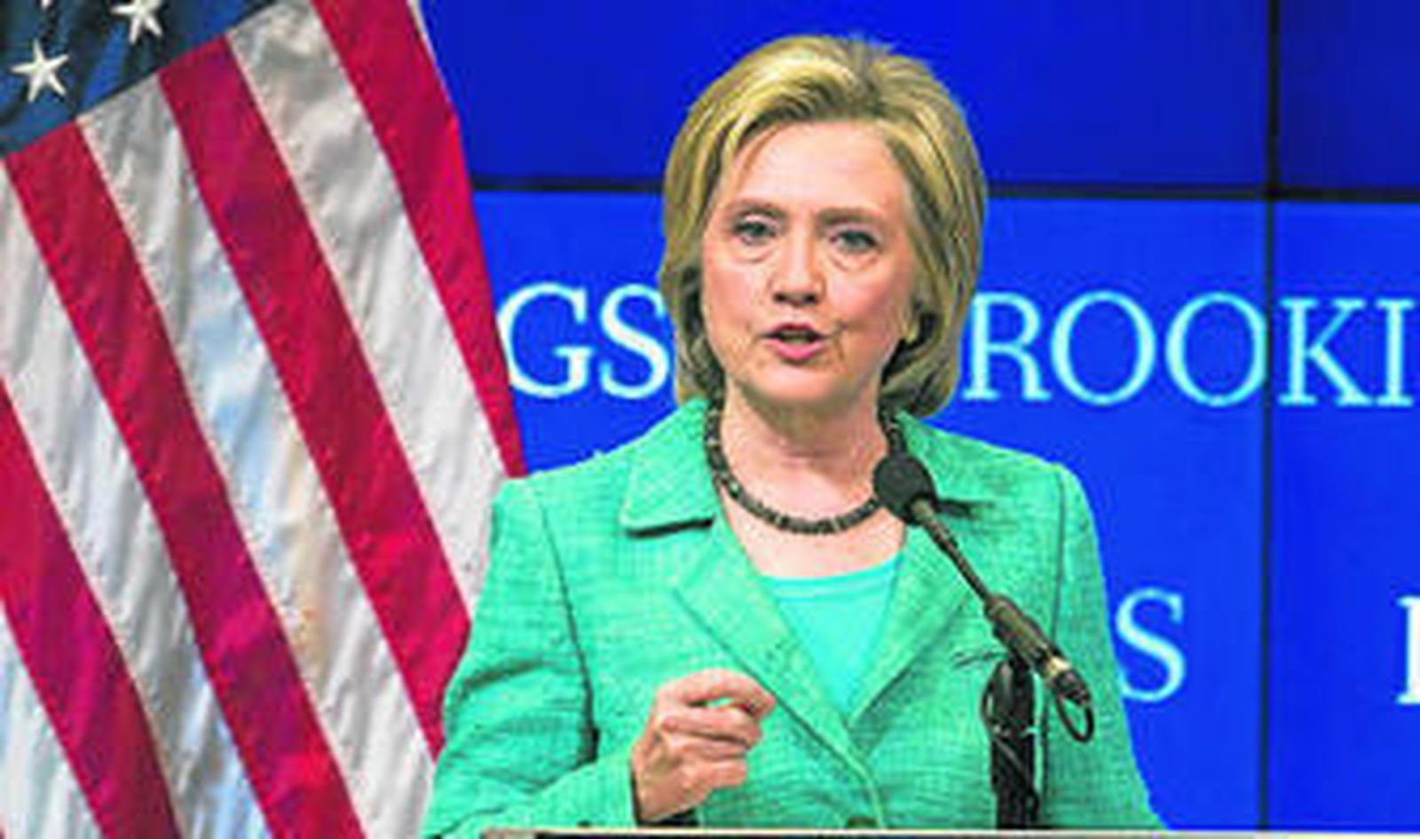 La precandidata demócrata Hillary Clinton.