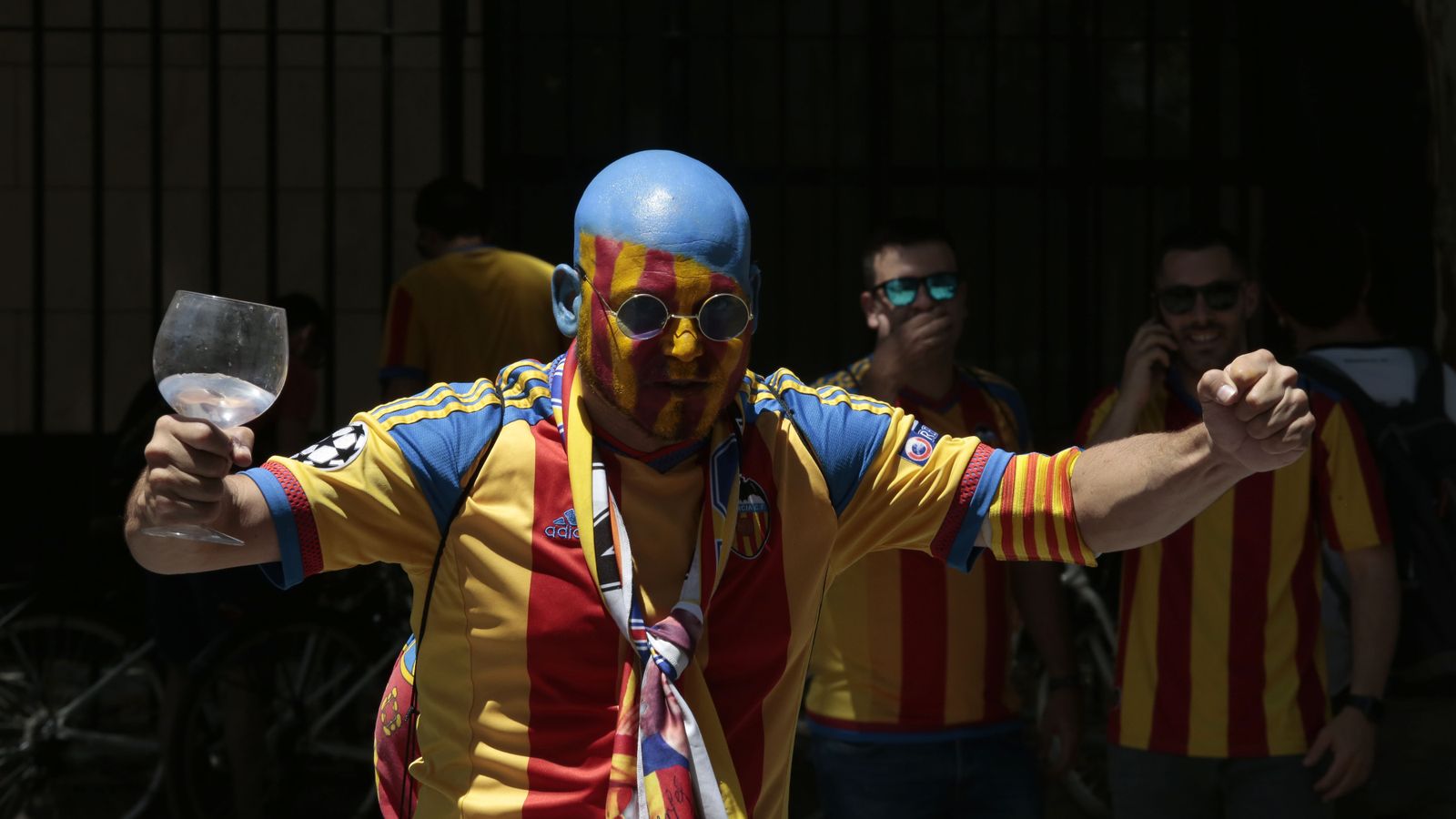 Espectaculares imágenes de la afición del Valencia