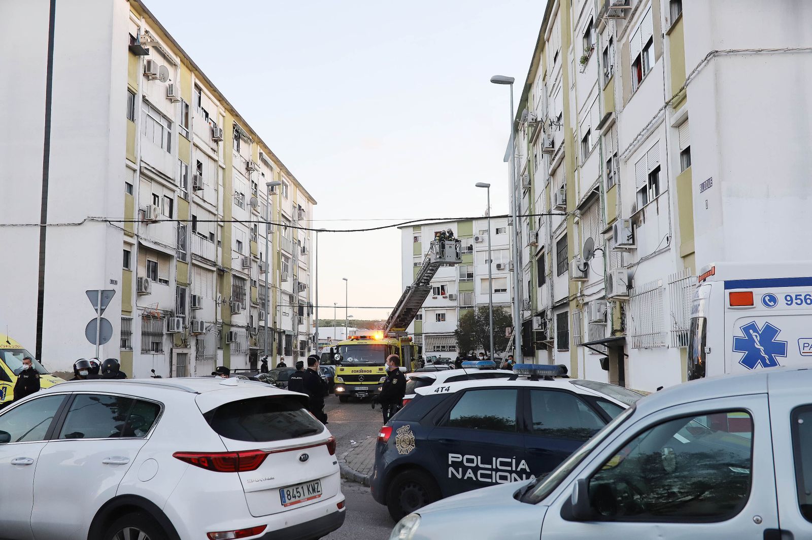 Imágenes del incendio en Santo Tomás de Aquino