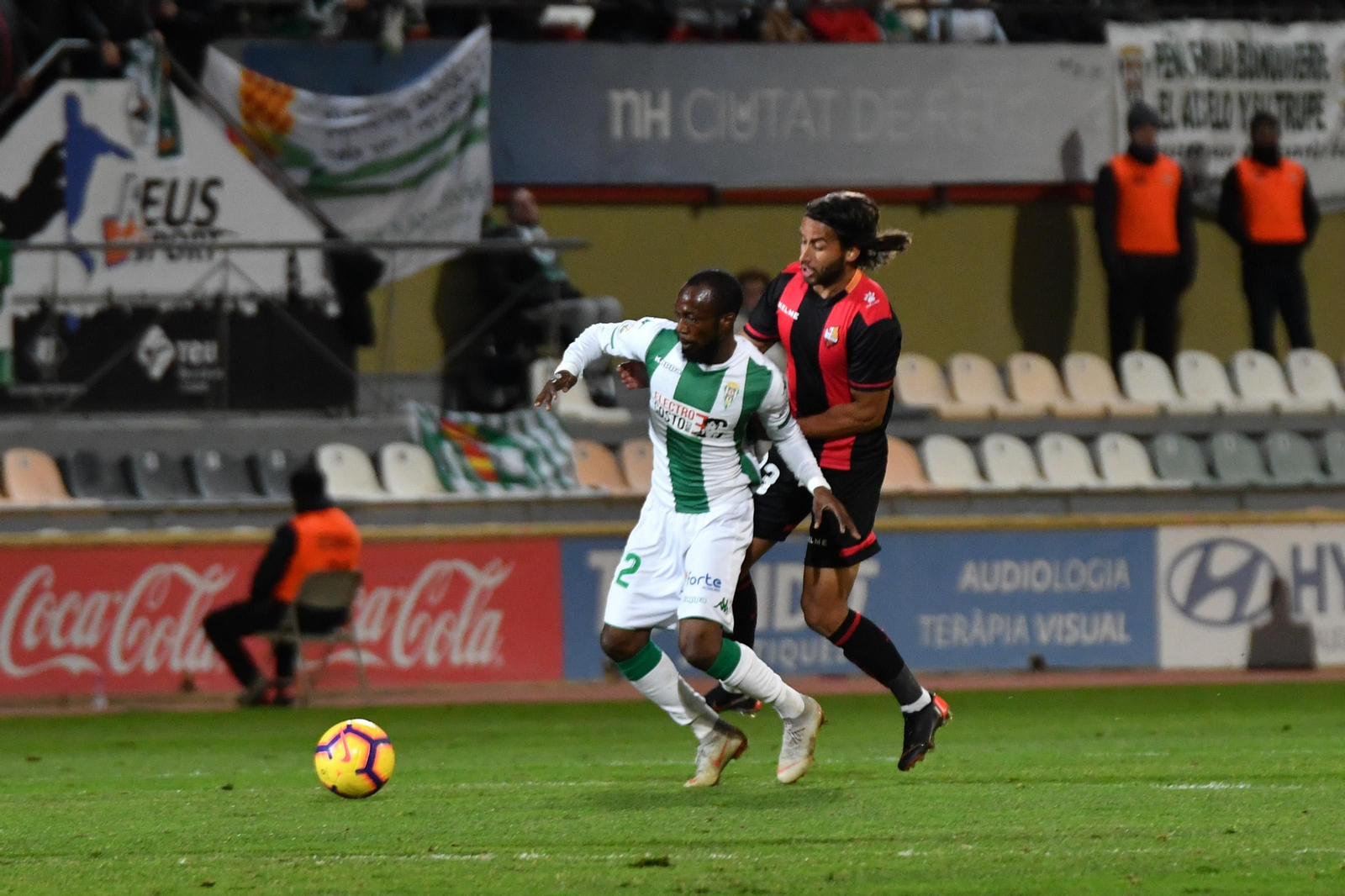 El empate del Córdoba en Reus, en imágenes