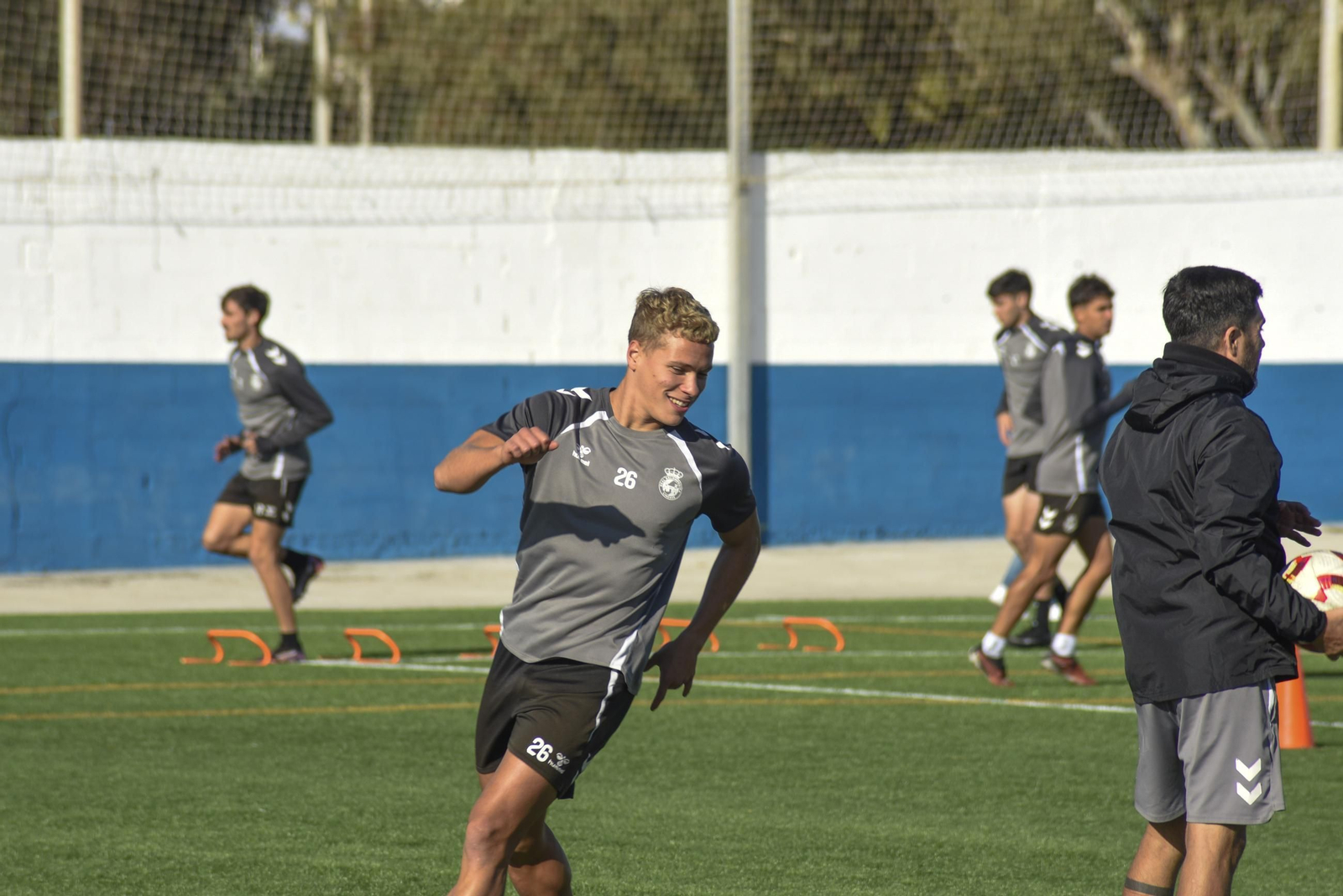 Las fotos del entrenamiento de la Balona previo a su partido con el Ciudad de Lucena