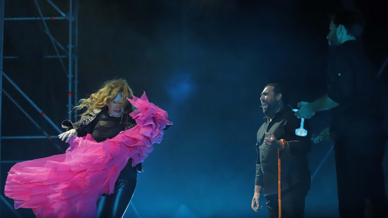 Fotos del espectáculo de José Manuel León y Mónika Bellido en Algeciras