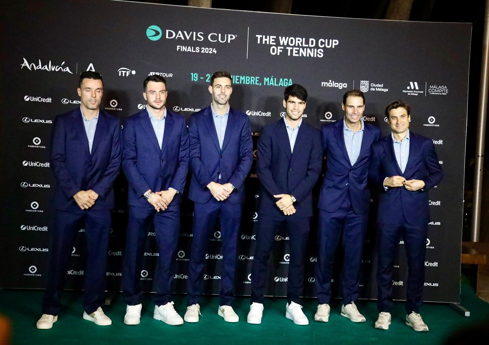 La alfombra roja de la Copa Davis