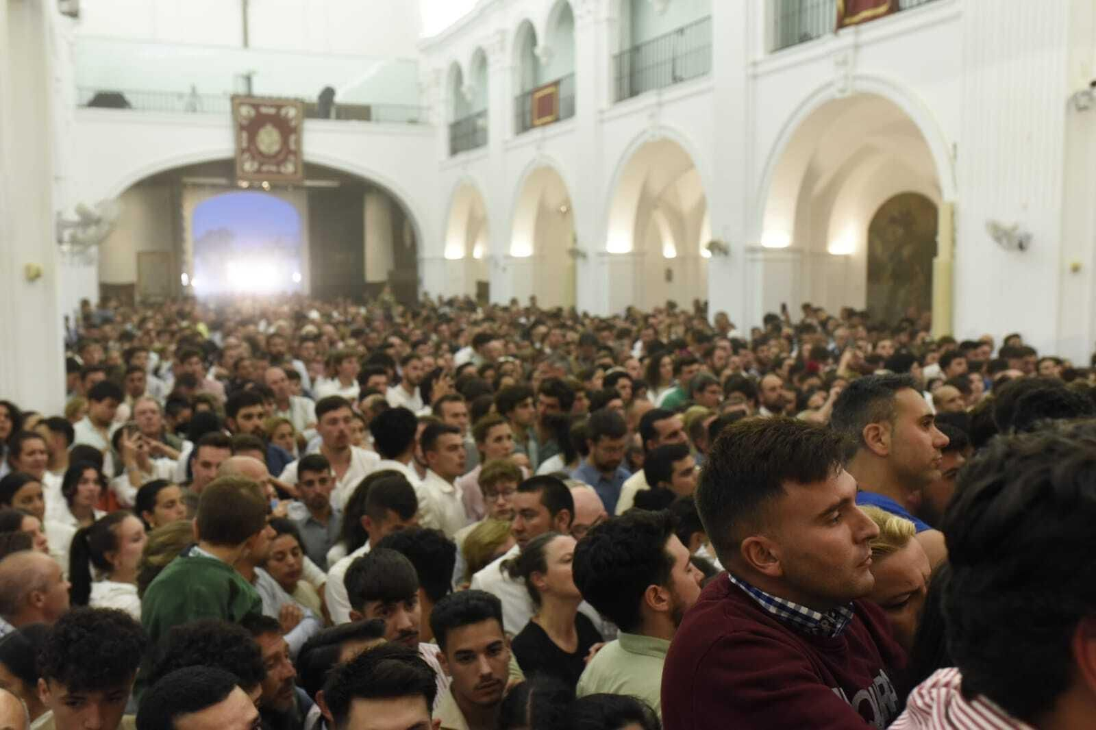 La recogida de la Virgen del Rocío, en imágenes