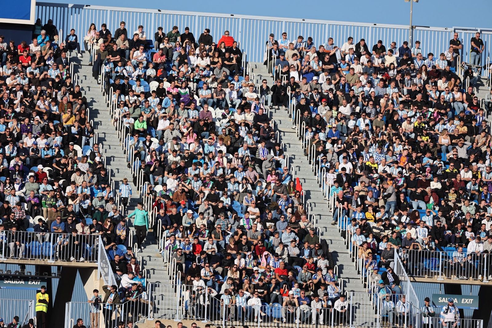 Búscate en las gradas en el Málaga CF-Ceuta