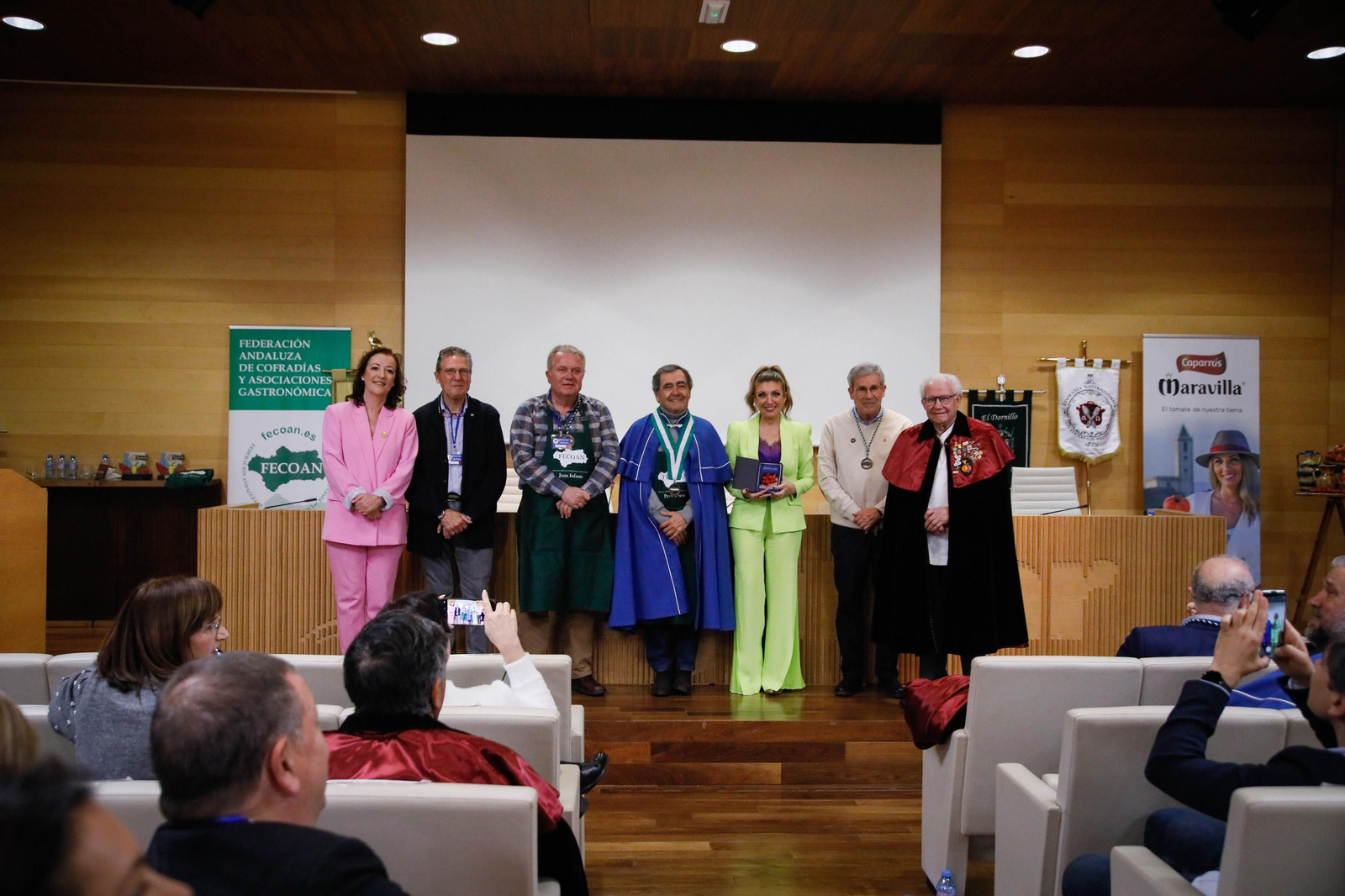 Las mejores imágenes de las conferencias en el congreso gastronómico ofrecido por CAPARROS
