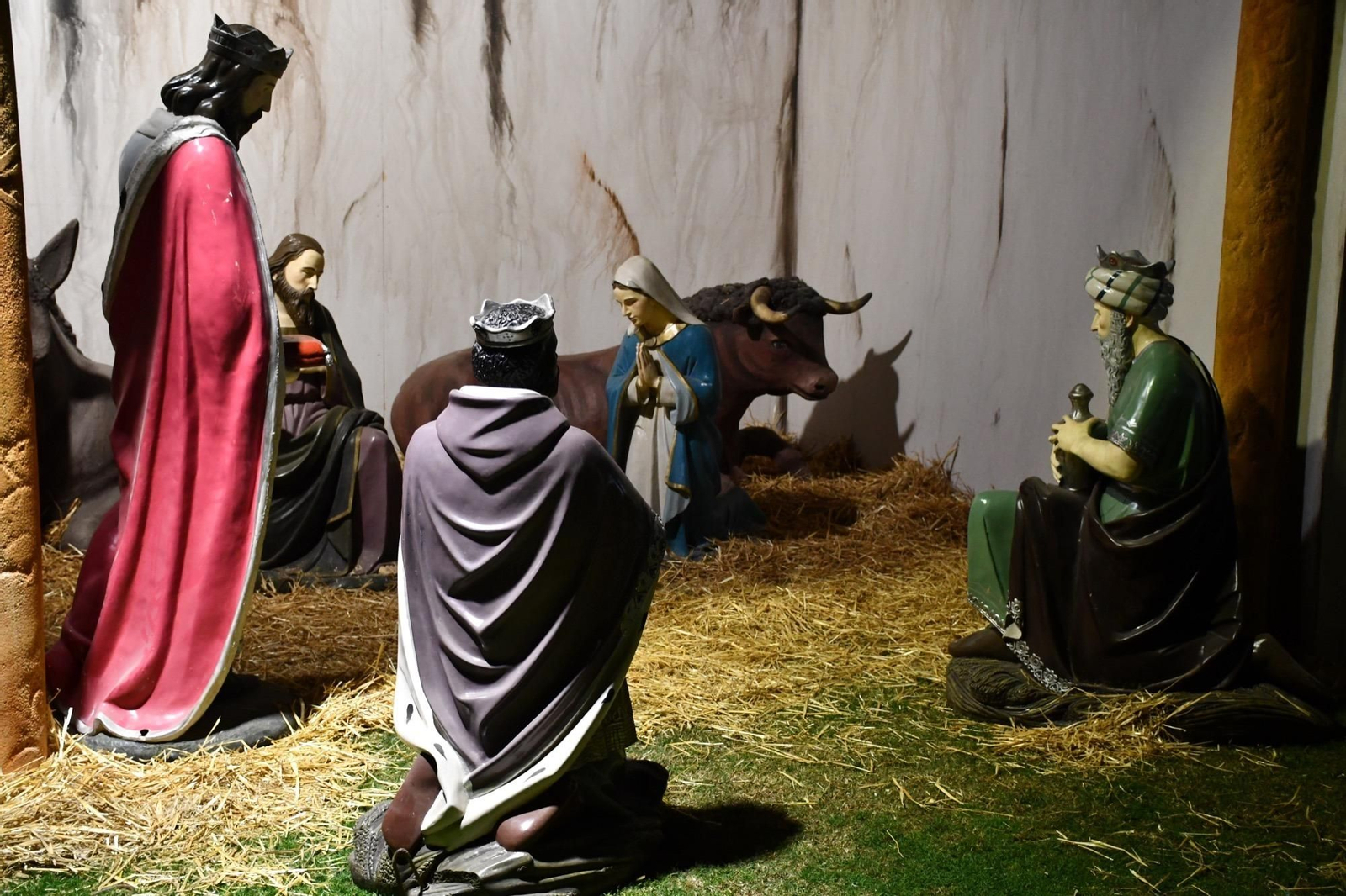 El encendido del alumbrado de Navidad en San Roque