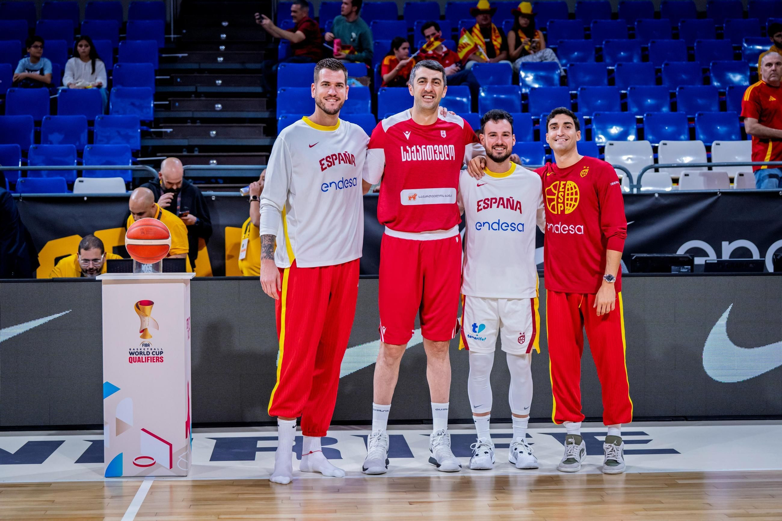 Las fotos del España-Georgia de baloncesto