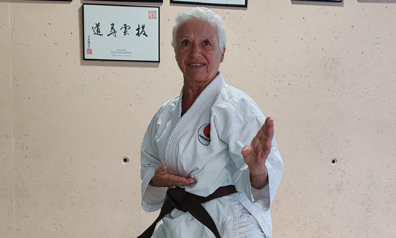 Manuela Otero, karateca del Dakentai Jerez.