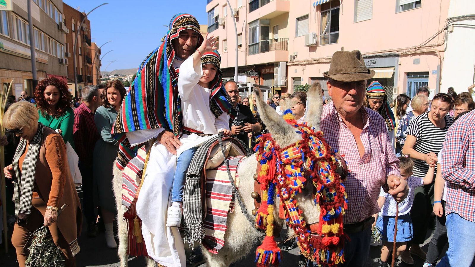 Momento de la procesión.
