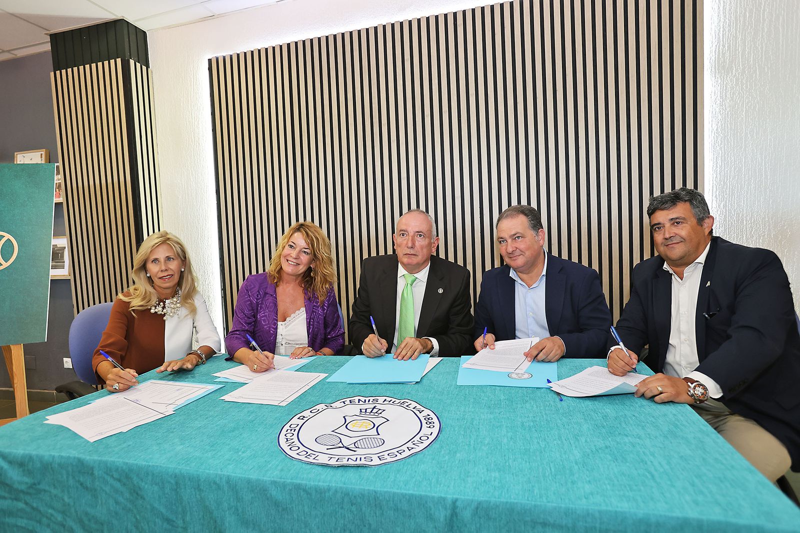 Imágenes de la constitución y presentación del Comité de Honor del centenario de la Copa del Rey de Tenis