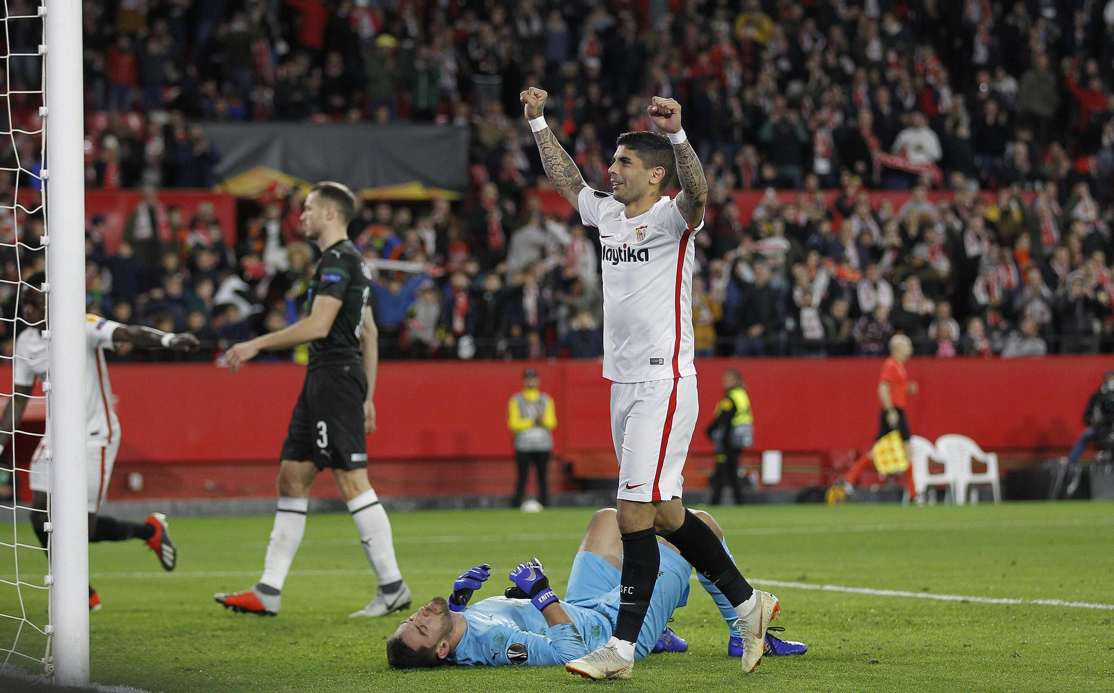 Las imágenes del Sevilla FC-Kranodar