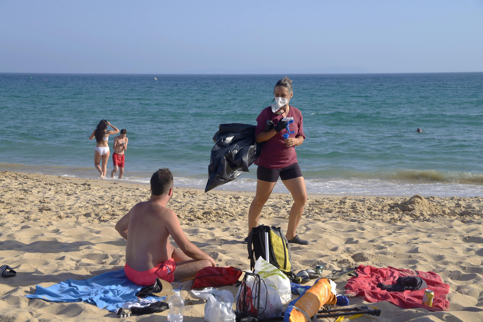 Fotos de Plastic free tour en el mercadillo y la playa de Bolonia