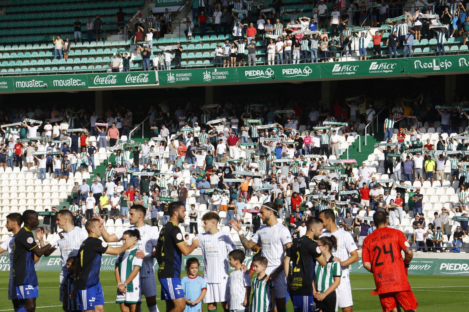 Las imágenes de la afición del Córdoba CF en el partido ante el Talavera