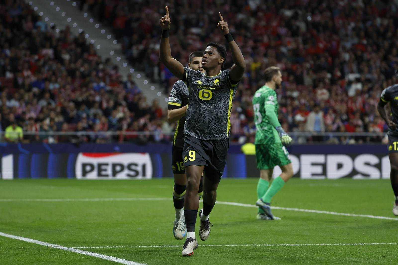 Las mejores imágenes del Atlético de Madrid en su duelo contra el Lille