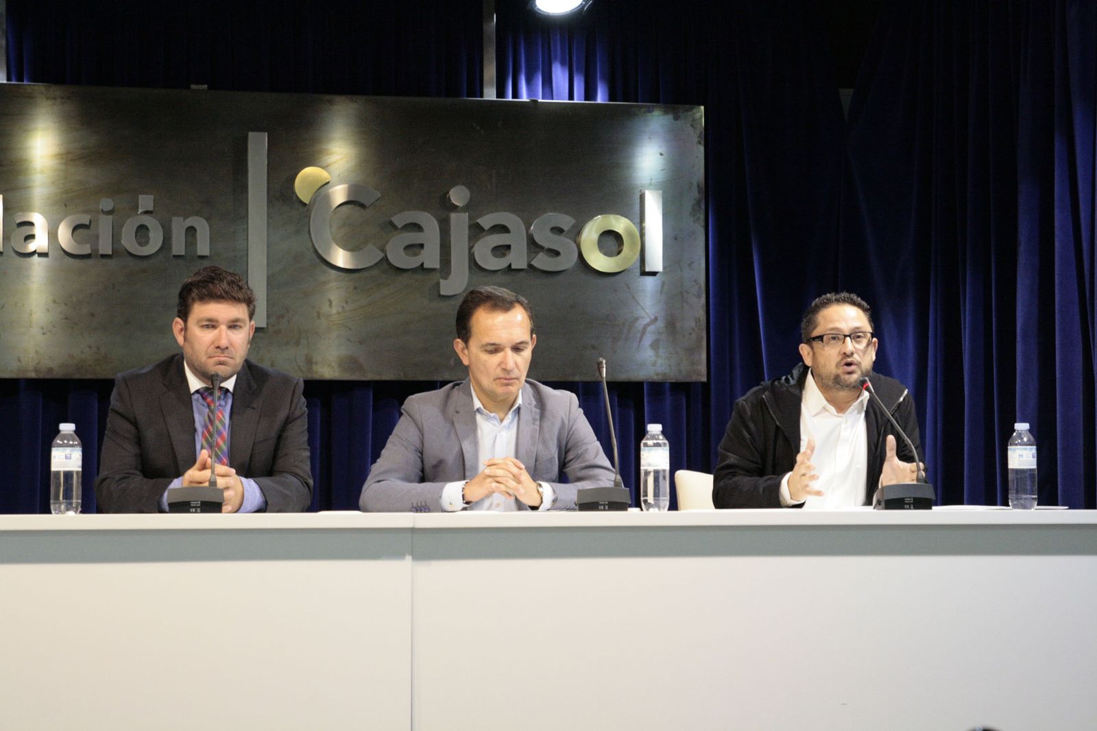 Un momento de la presentación, ayer, del Espacio Knowmads.