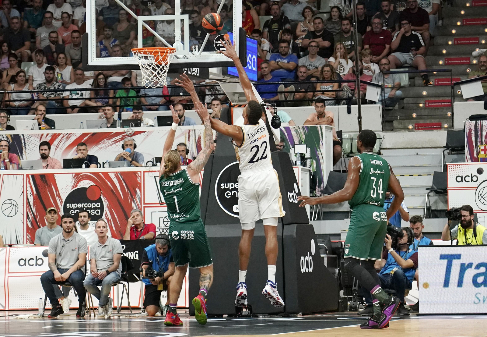 Las fotos del Unicaja-Real Madrid de la Supercopa