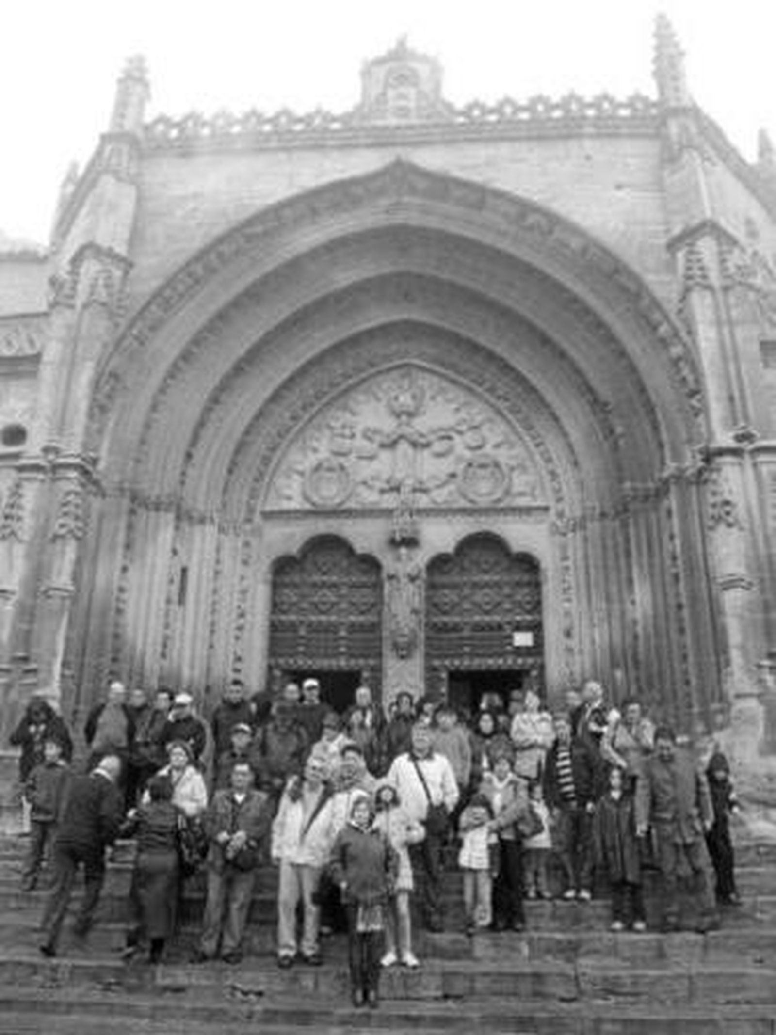 Los socios de Caminete de Luna en Baeza.