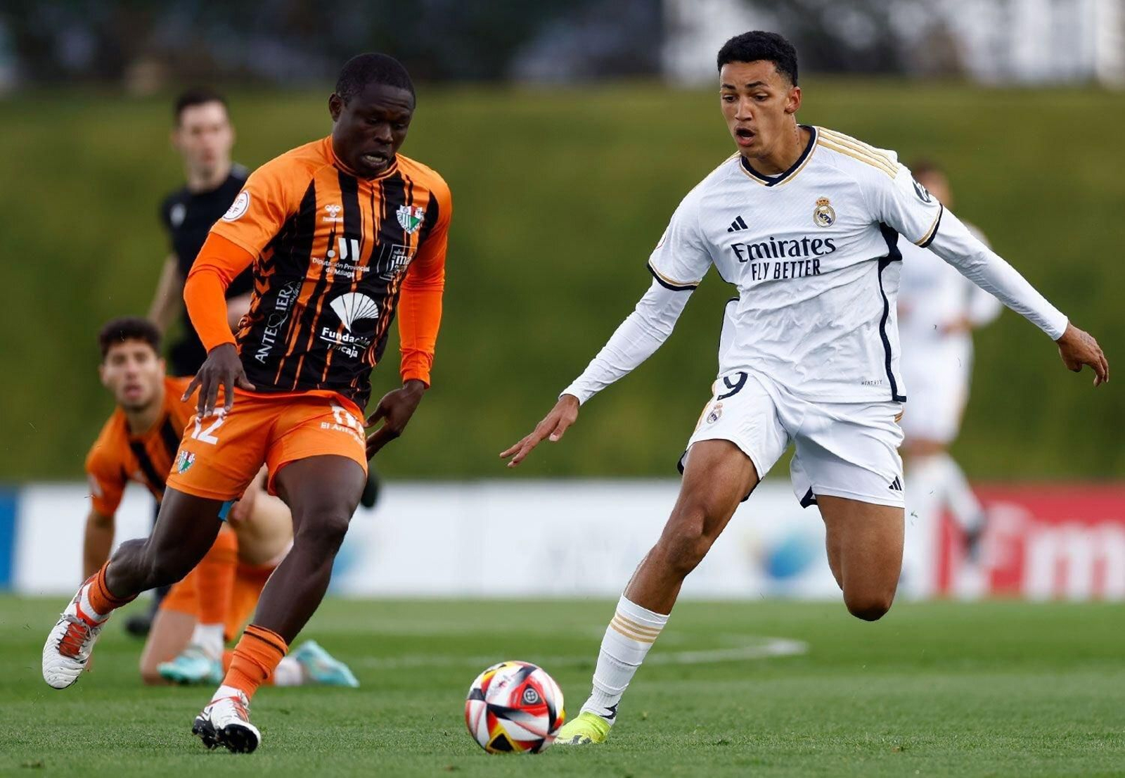El Real Madrid Castilla - Antequera, en fotos