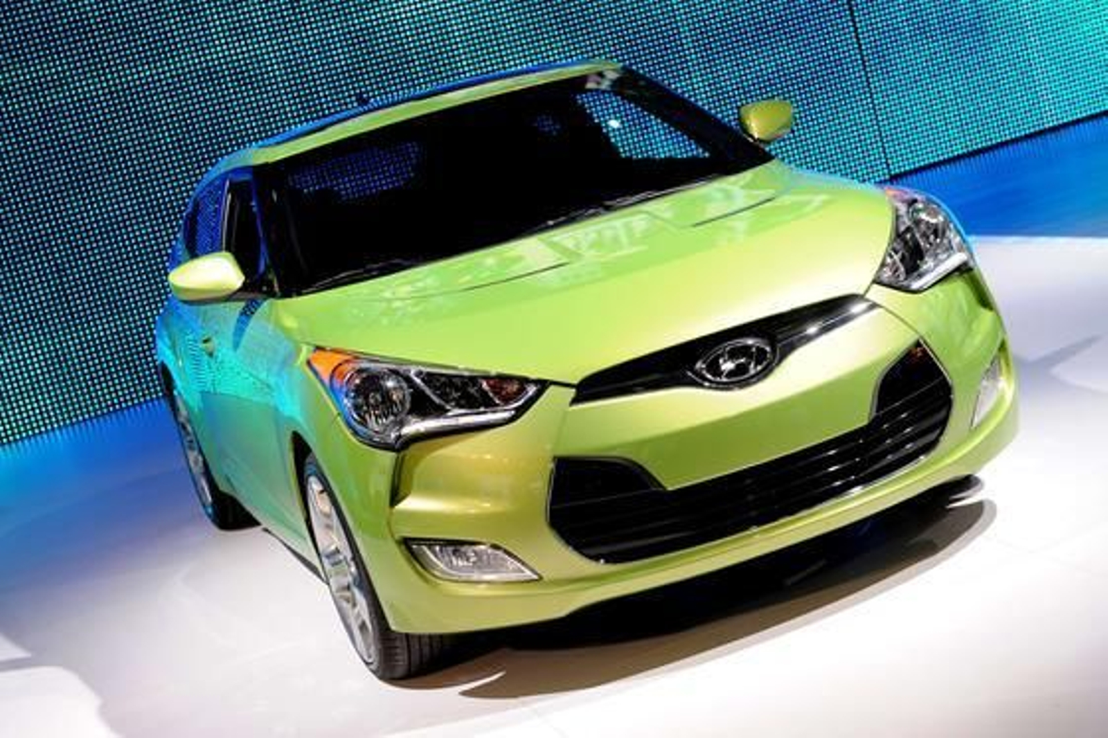 Presentación de los diferentes modelos de coches en el Salón de Detroit.

Foto: AFP/ Reuters