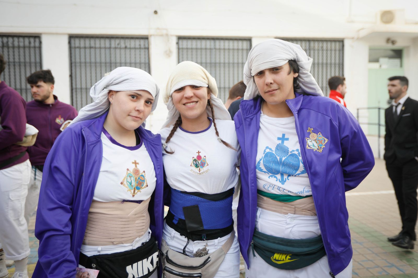 La procesión del Encuentro, en imágenes