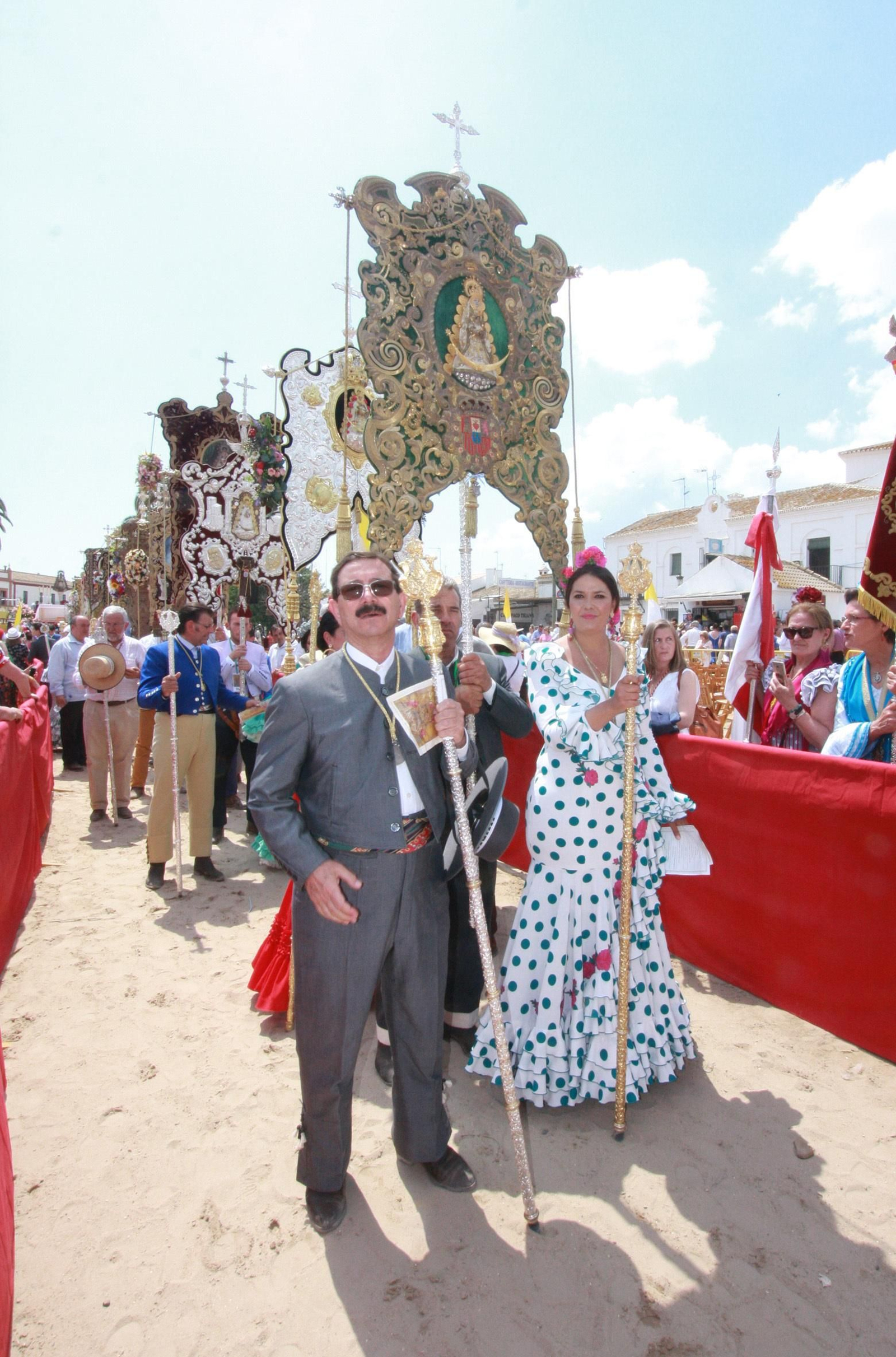 Las imágenes de la Misa de Pentecostés en El Rocío