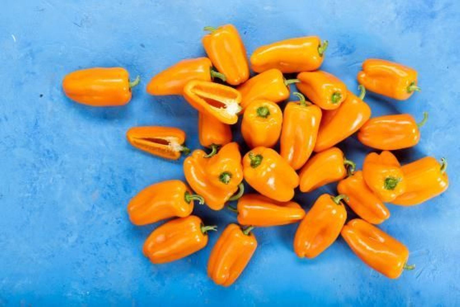 Ejemplares del pimiento Tatayoyo. Ejemplares del pimiento Tatayoyo.