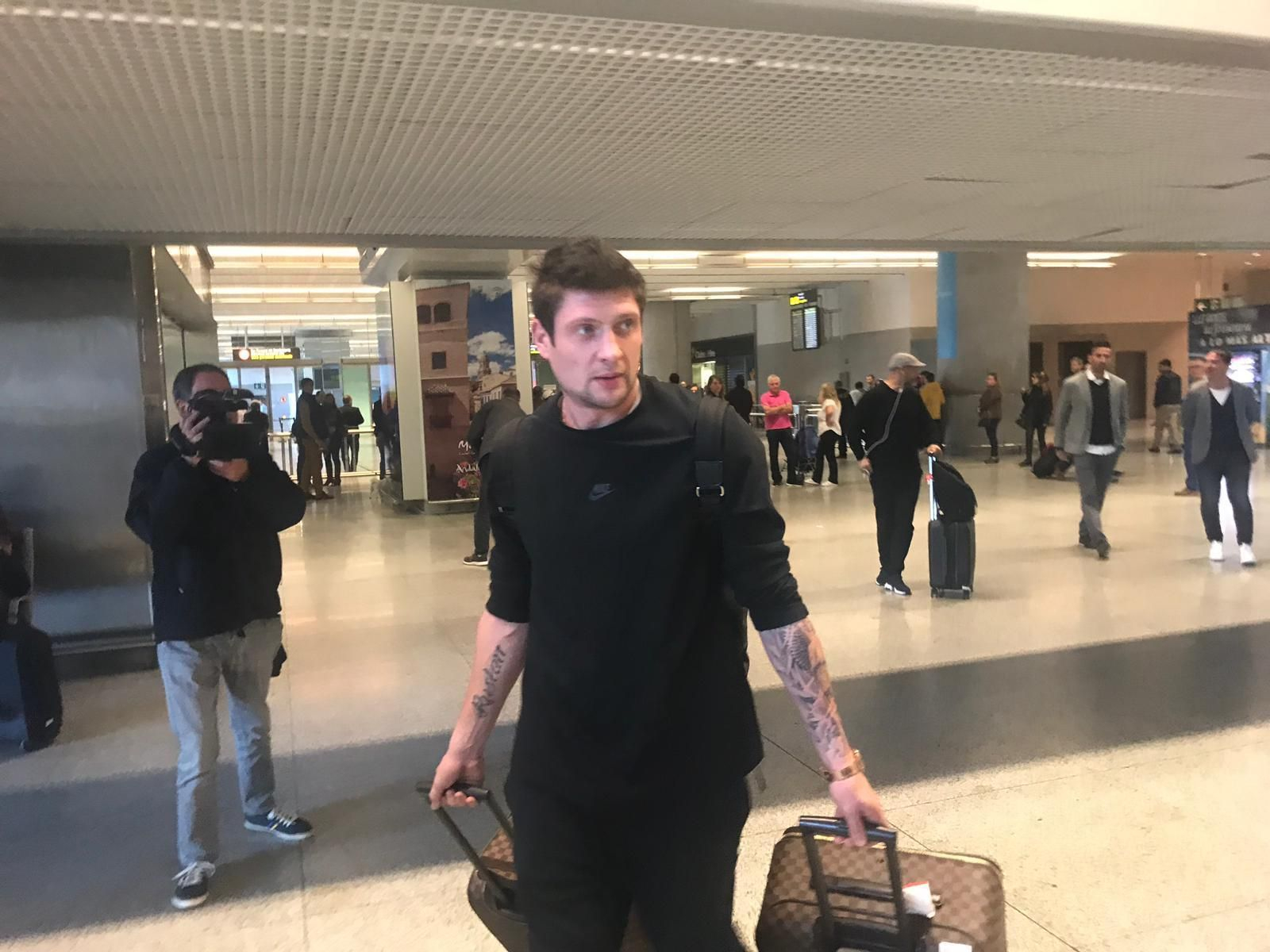 El aterrizaje de Seleznyov en Málaga