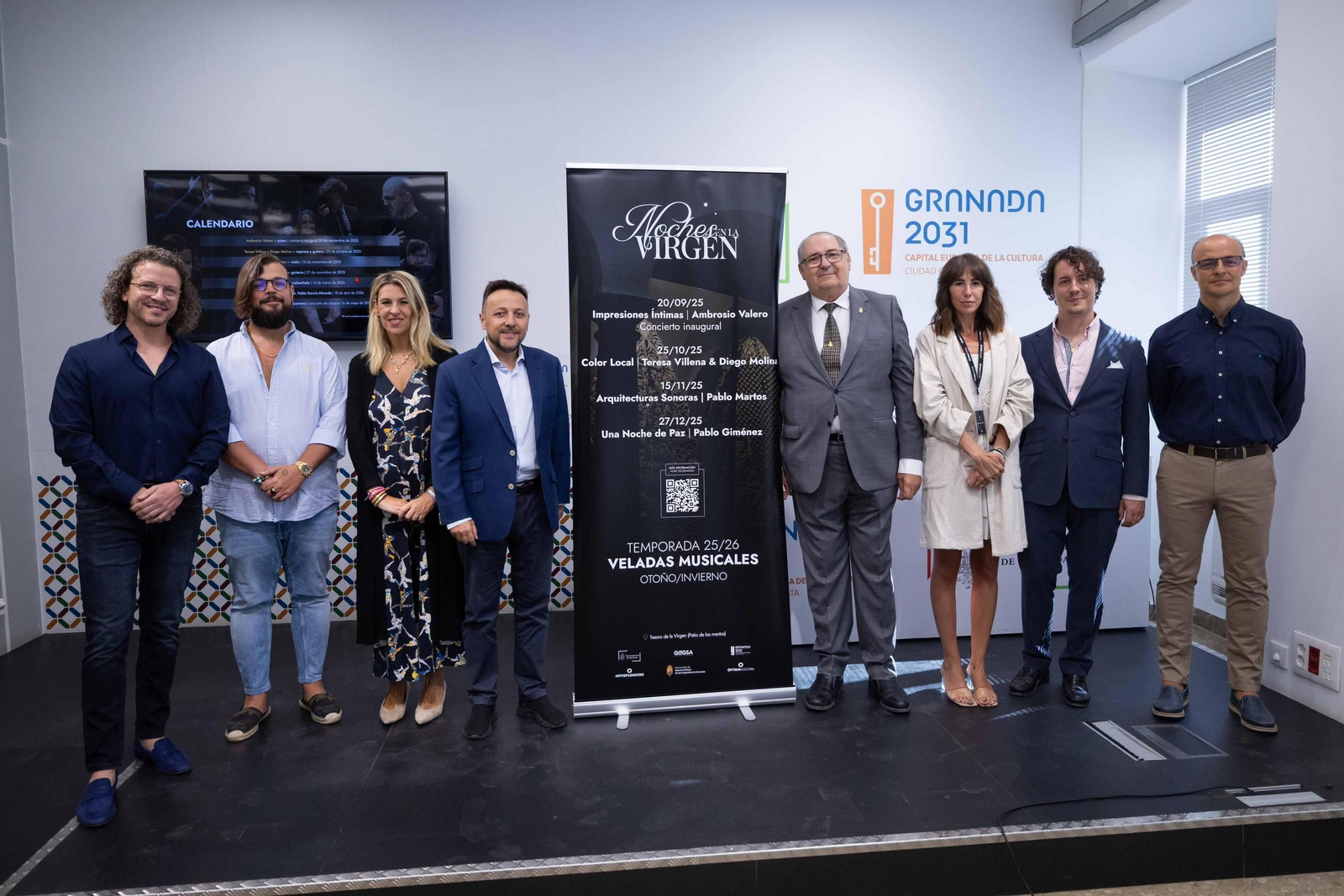 Presentación de las veladas musicales.