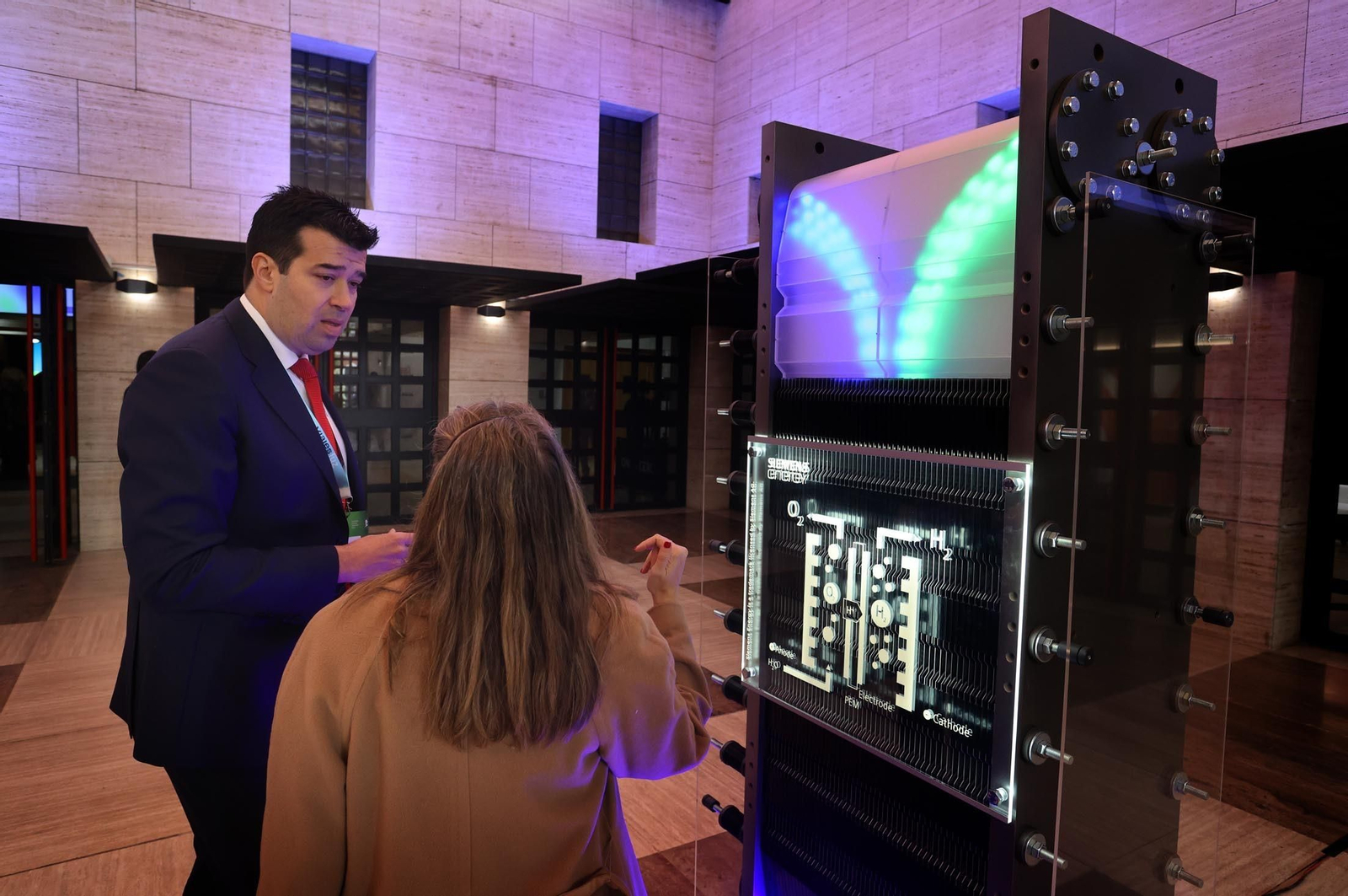 Imágenes del I Congreso Nacional de Hidrógeno Verde H2V celebrado en Huelva