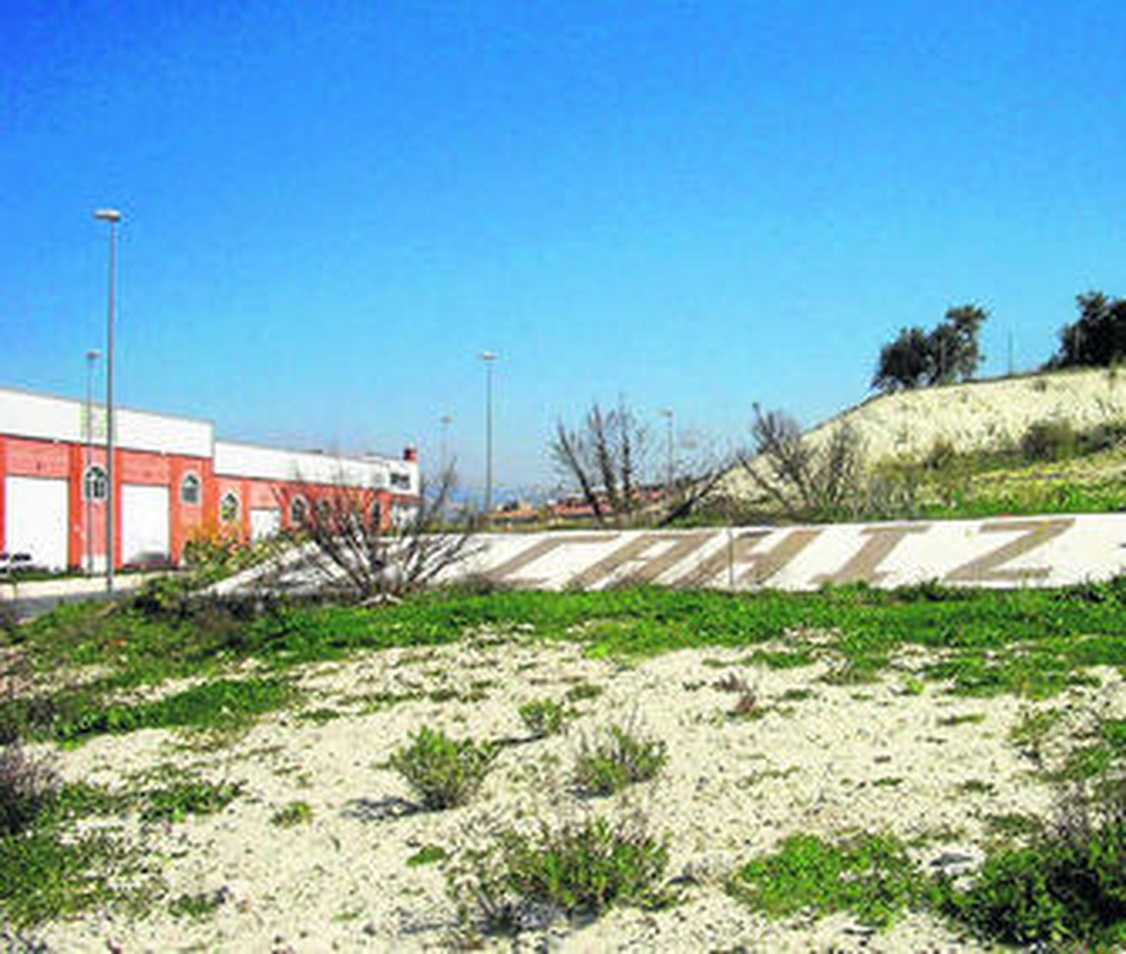 Una de las zona del Plan Parcial SR-6 El Cahiz, en la localidad de Lucena.