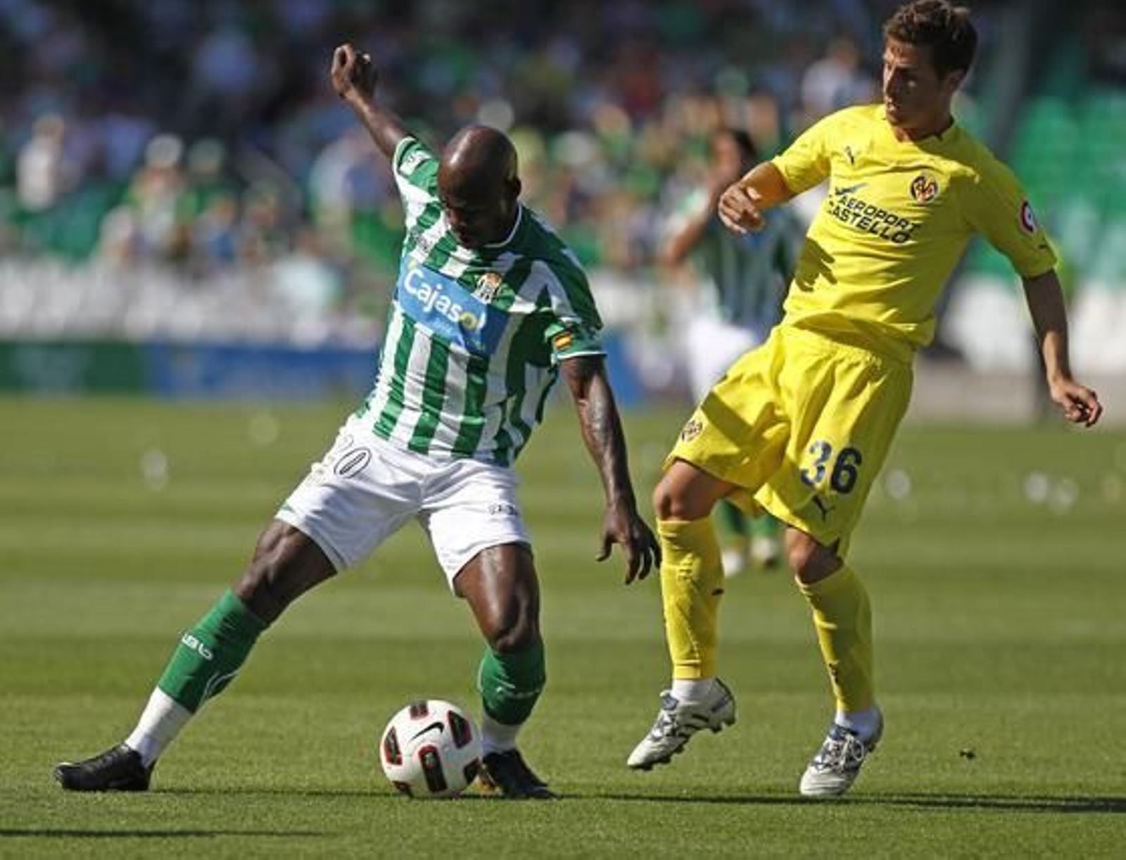 El Betis gana el último partido de la Liga al Villarreal B (2-1). / Antonio Pizarro