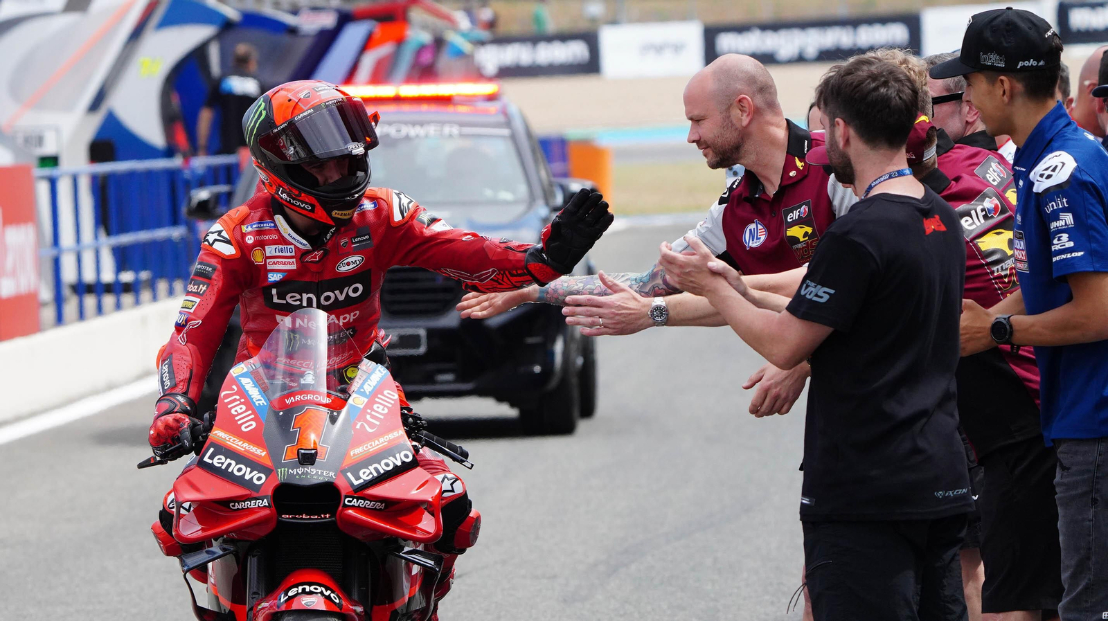 Carrera de MotoGP en el Circuito de Jerez