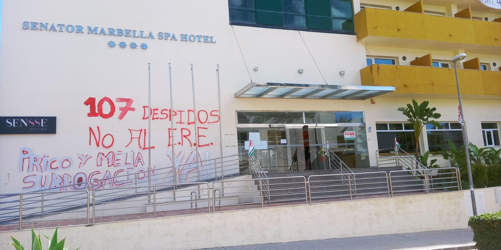 El hotel Senator de Marbella.