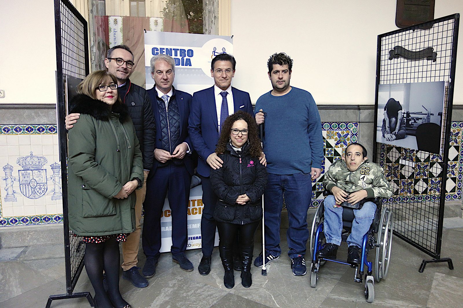 Fegradi muestra su trabajo por la discapacidad en Granada en una exposición de fotografías