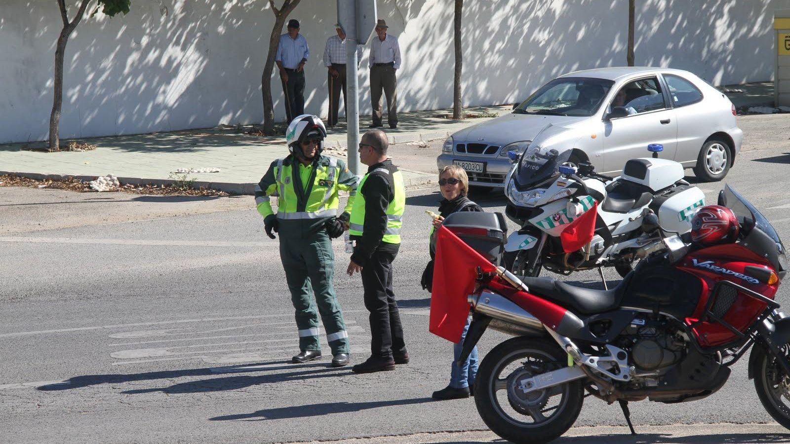 Francisco Pavón Aranda, durante uno de sus servicios.