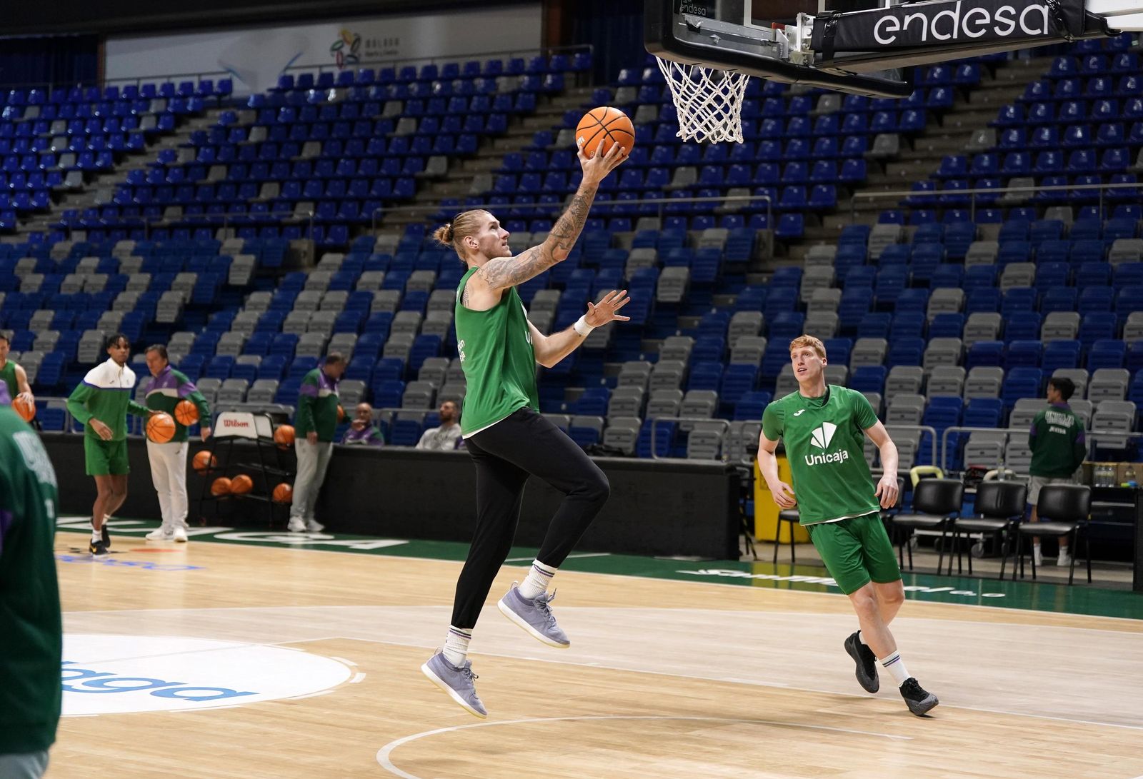 Imagen de un entrenamiento.