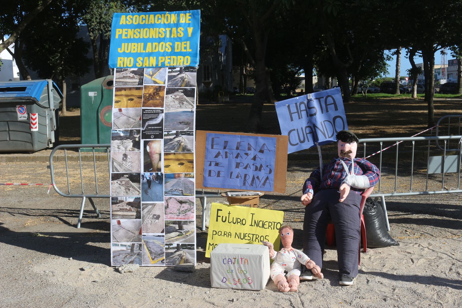 Otro montaje de la Asociación de Pensionistas y Jubilados del Río San Pedro