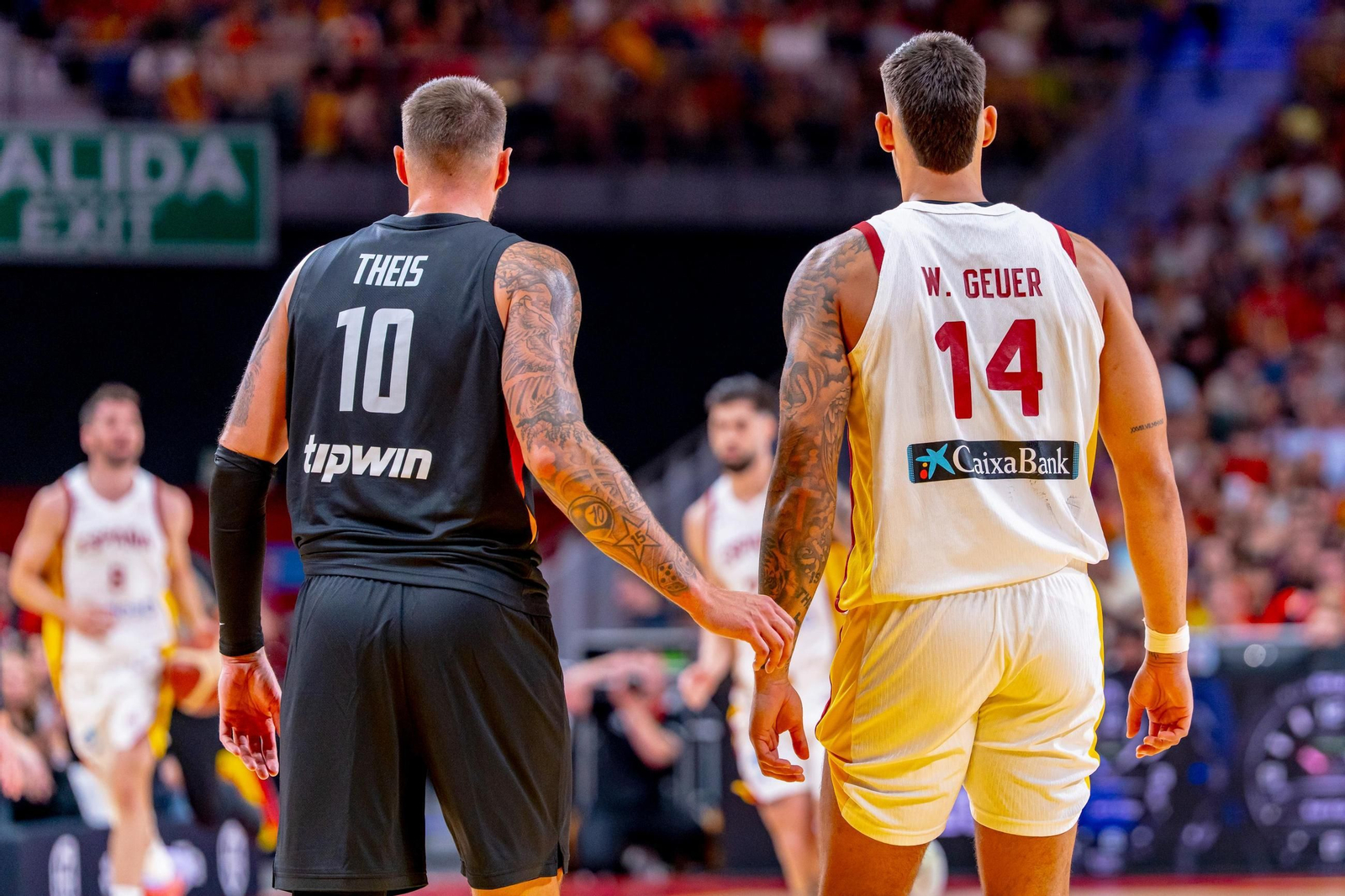 Las mejores fotos del España-Alemania de baloncesto