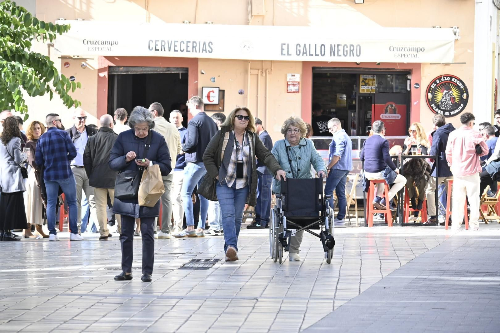 Imágenes de la mañana de domingo en Huelva