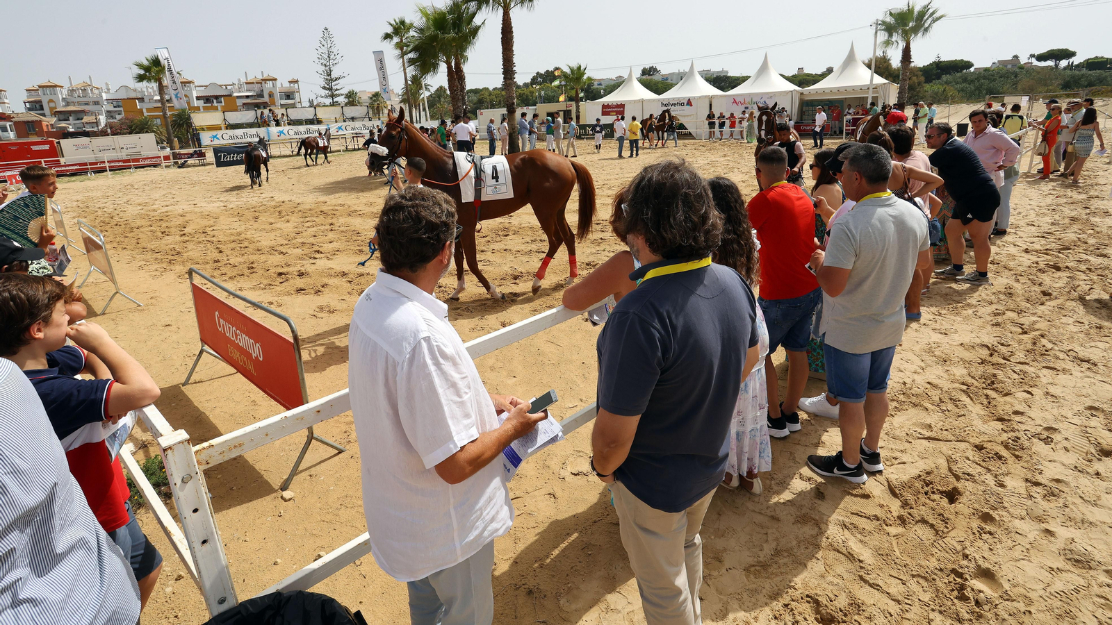 Segunda jornada del primer ciclo de las Carreras de Caballos de Sanlúcar