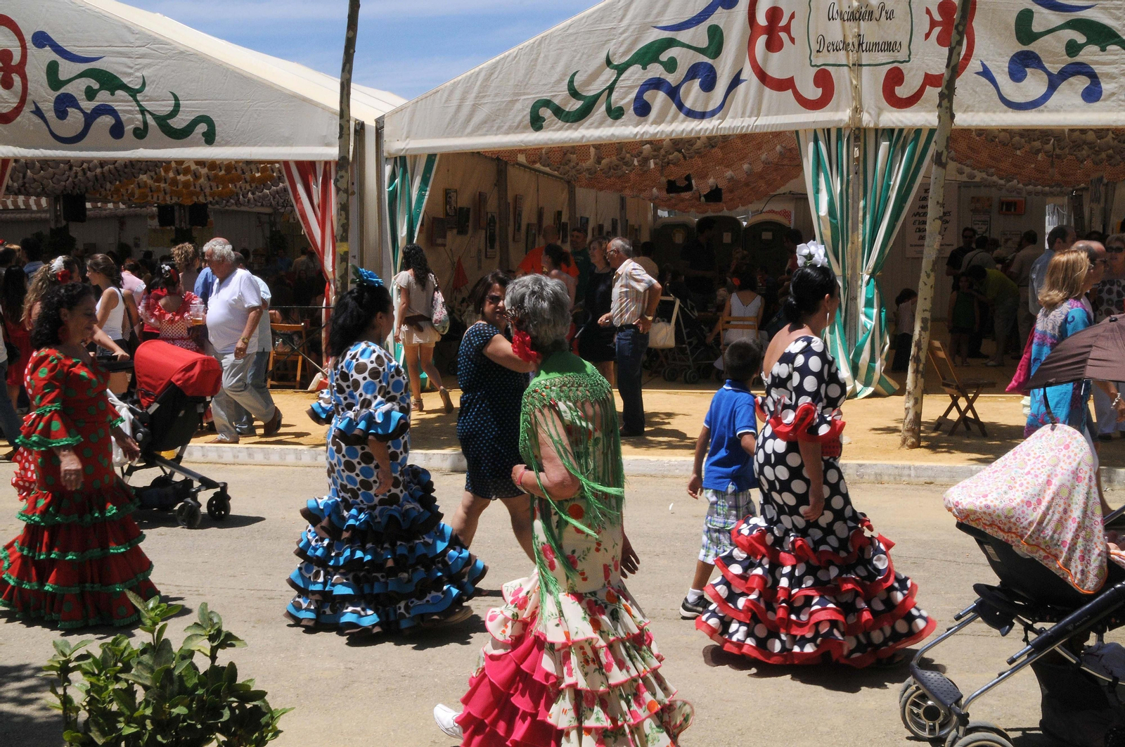 Así ha cambiado la Feria de Puerto Real en los últimos 30 años