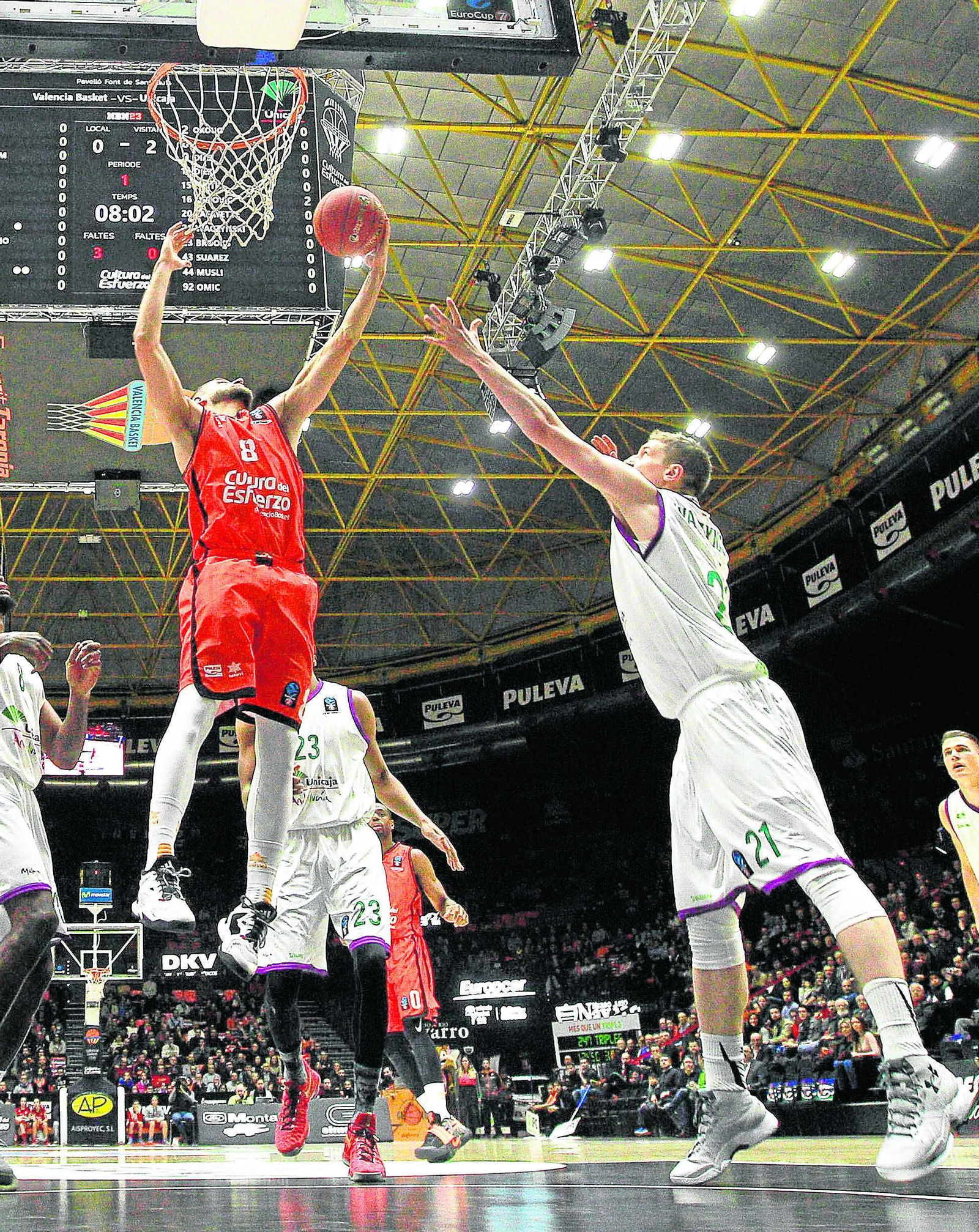 Los cinco años de Adam Waczynski en el Unicaja, en fotos