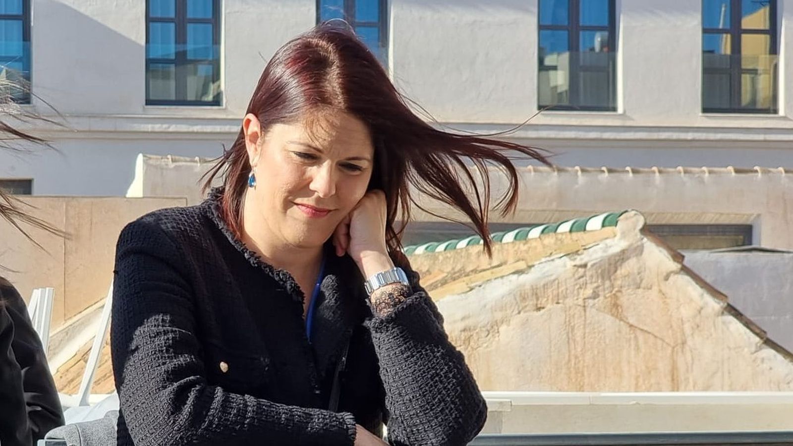 Noelia Losada, en la foto que ha colgado en Twitter.