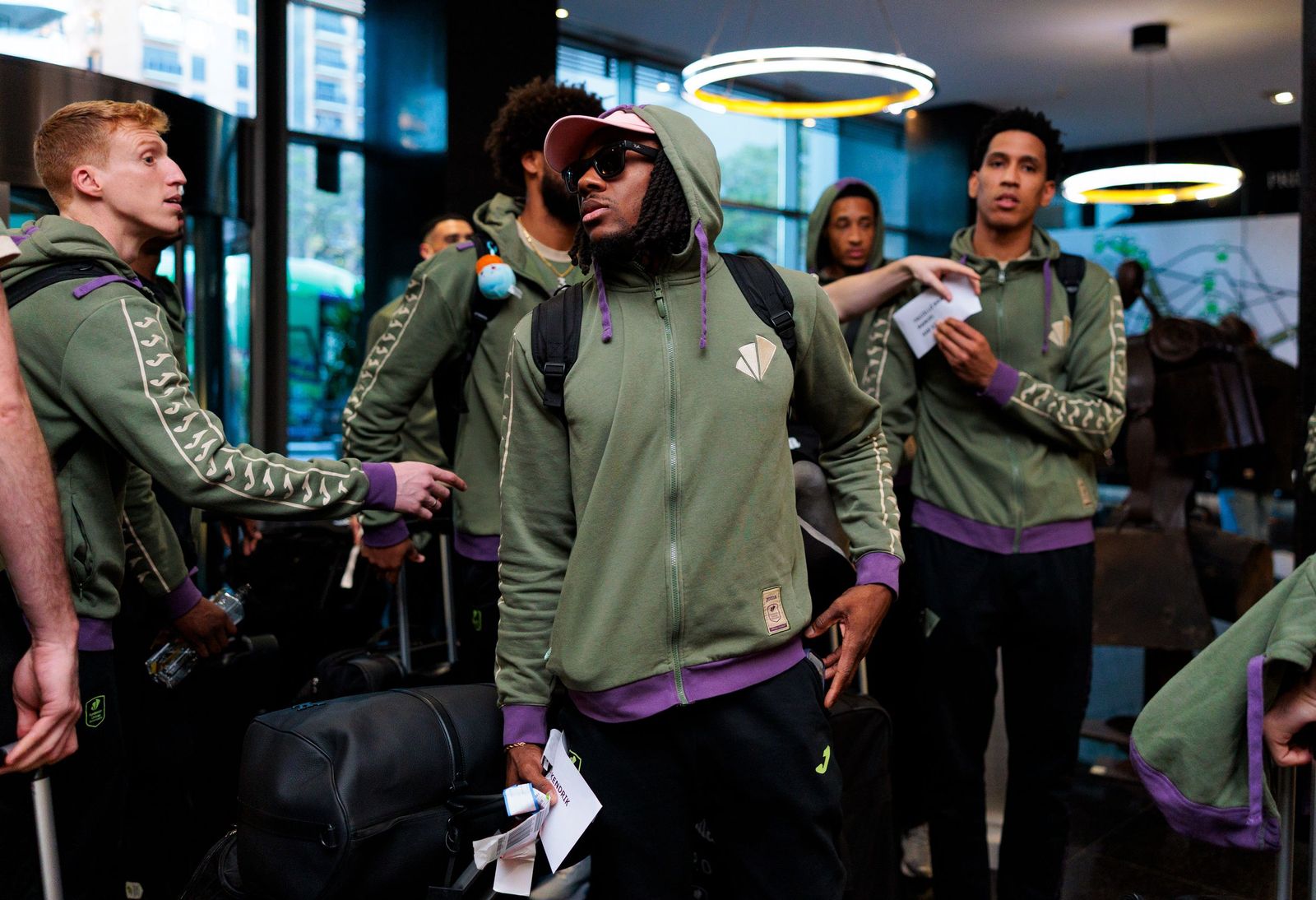 El Unicaja ya está en Valencia para la Copa del Rey tras un pesado viaje