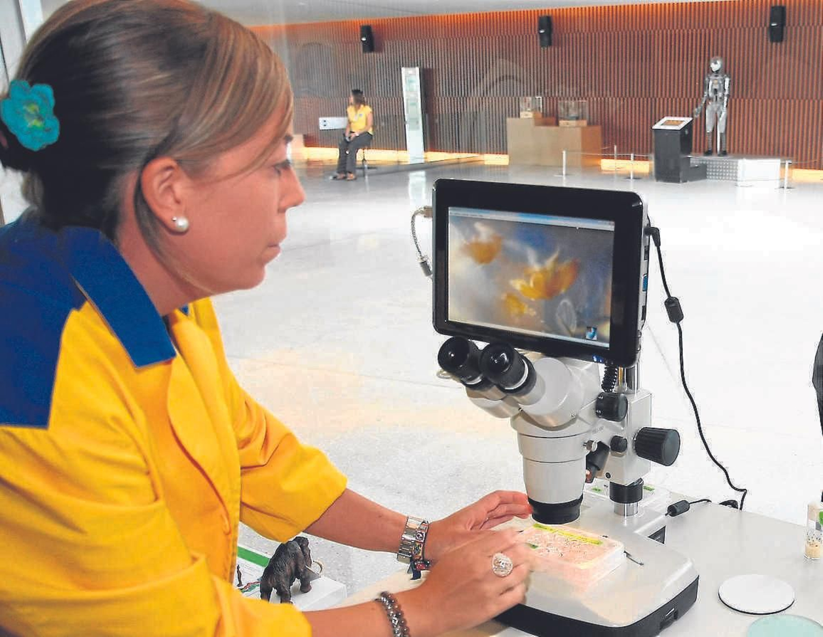 Música en el día de la mujer y la niña en la ciencia