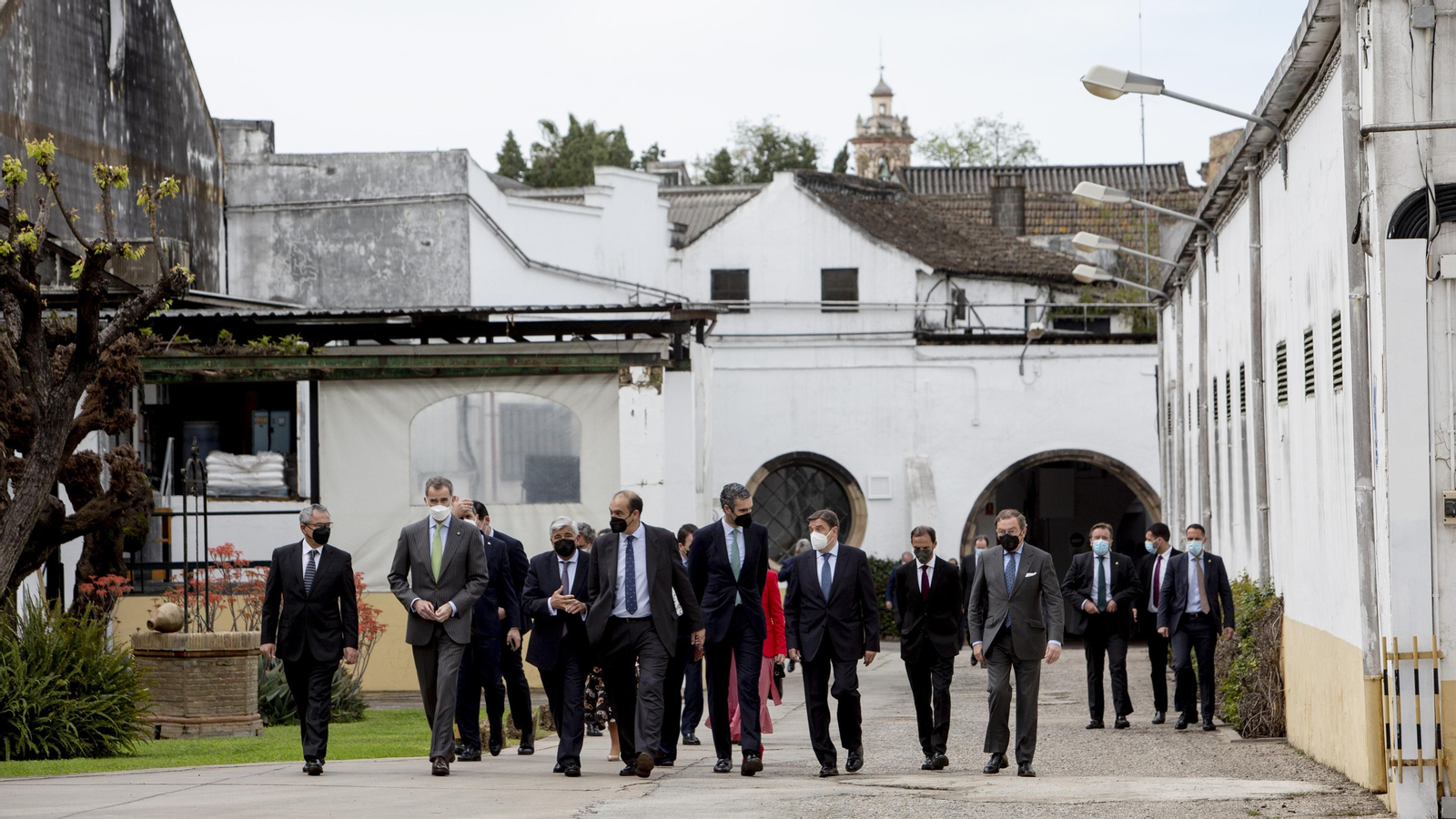 La visita del Rey Felipe VI a Sanlúcar, en imágenes
