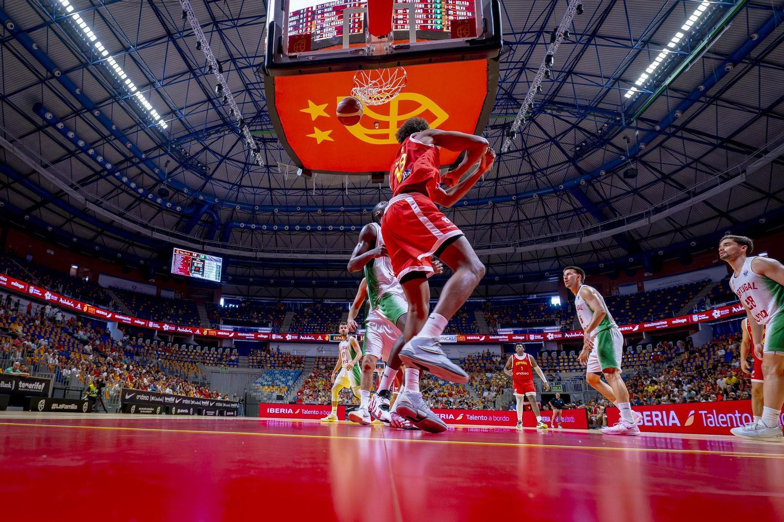 España B - Portugal en Málaga, en fotos