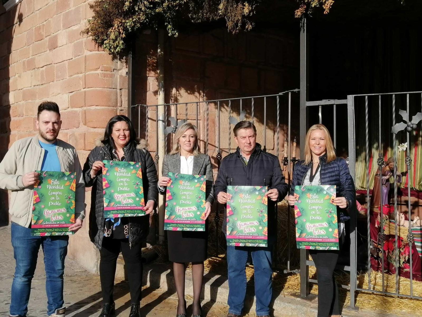 Presentación del programa navideño en Montoro.